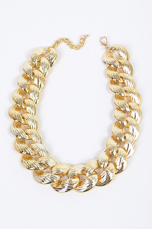 GOLD Oversized Chain Necklace
