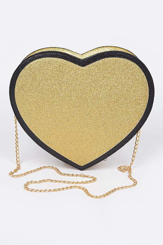 * Heart Shape Crossbody Bag