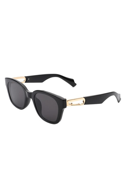 Classic Horn Rimmed Square Fashion Sunglasses