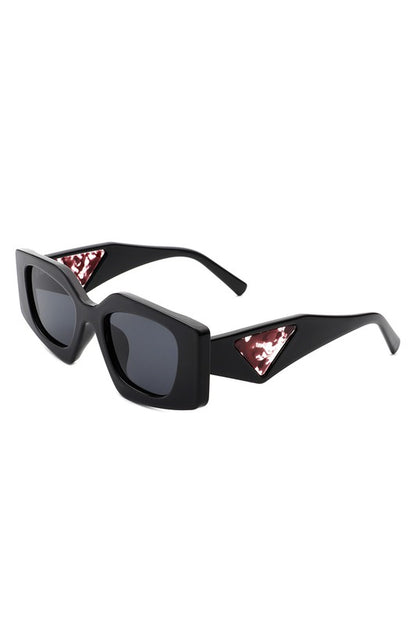 Square Retro Geometric Fashion Sunglasses