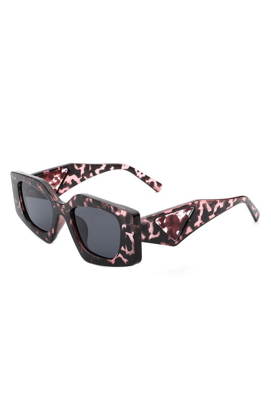 Square Retro Geometric Fashion Sunglasses