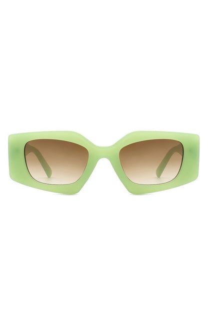 Square Retro Geometric Fashion Sunglasses