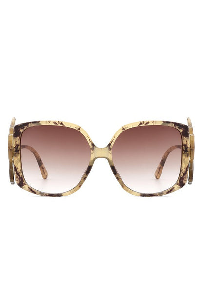 Oversize Irregular Large Fashion Square Sunglasses