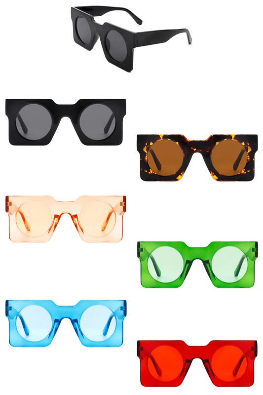 Geometric Square Irregular Fashion Sunglasses