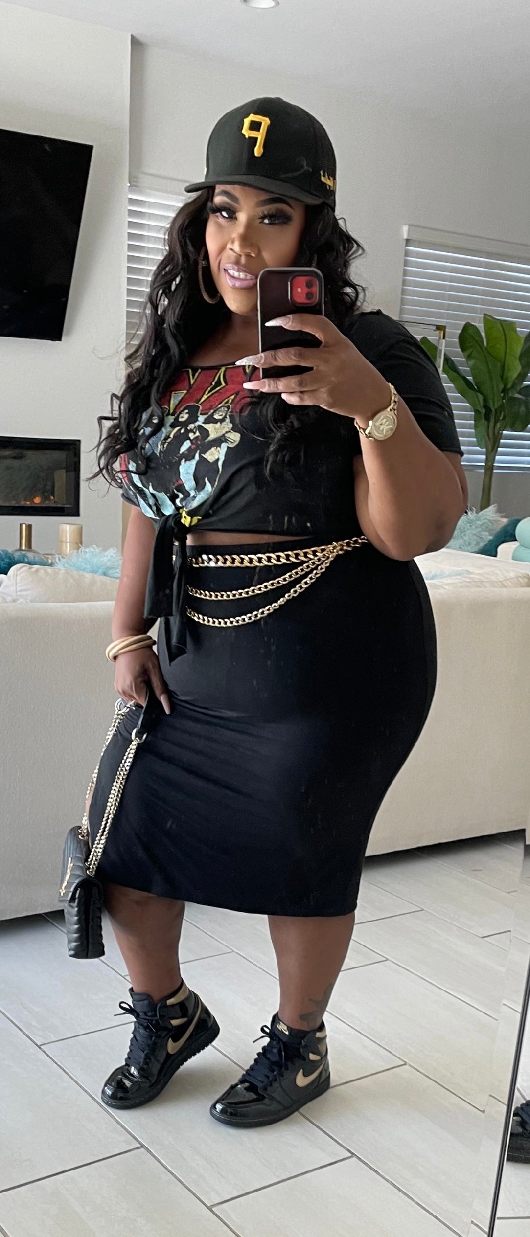 PLUS SIZE BADDIE Layered Chain