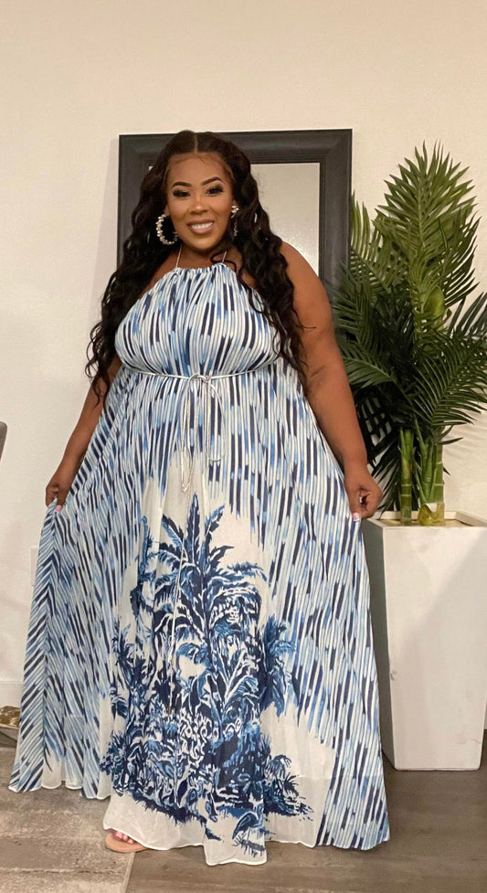 PLUS SIZE "IN YOUR DREAMS MAXI DRESS"-09