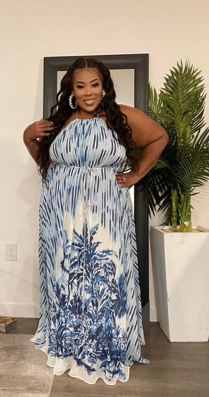 PLUS SIZE "IN YOUR DREAMS MAXI DRESS"-09