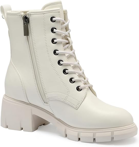 Survival Babe Combat Boots-WHITE