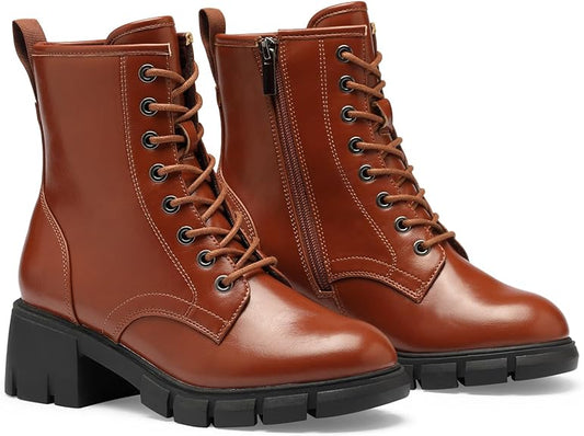 Survival Babe Combat Boots-CAMEL