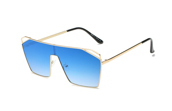 Square Oversize Tinted Fashion Sunglasses