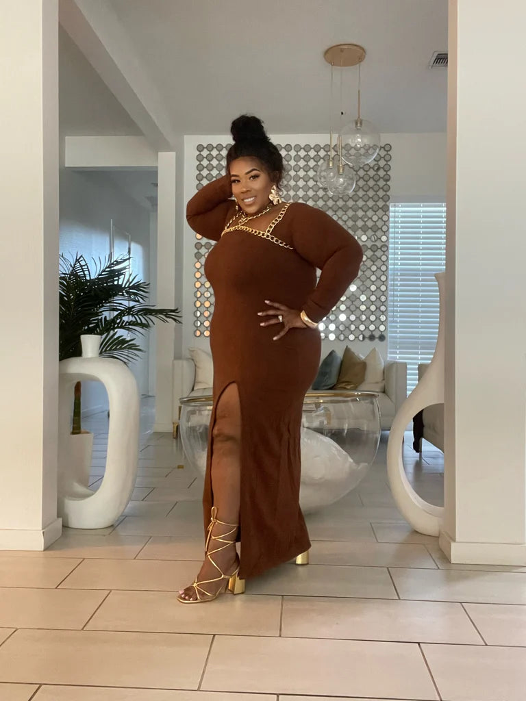 BROWN SUGAR BABY DRESS