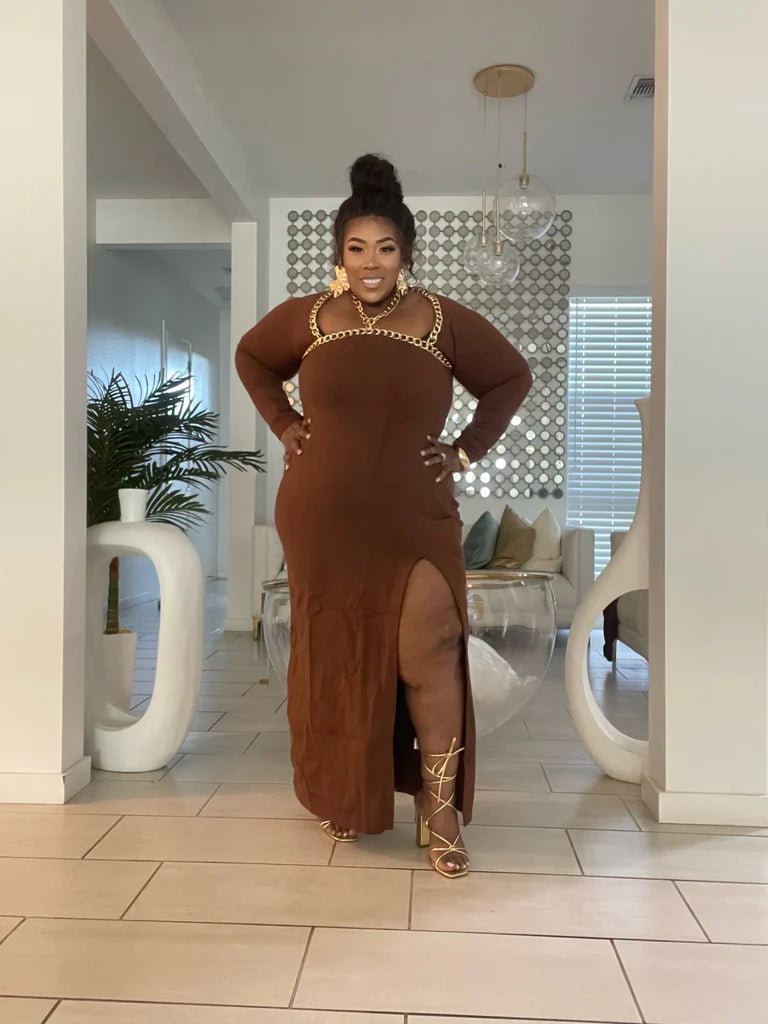 BROWN SUGAR BABY DRESS