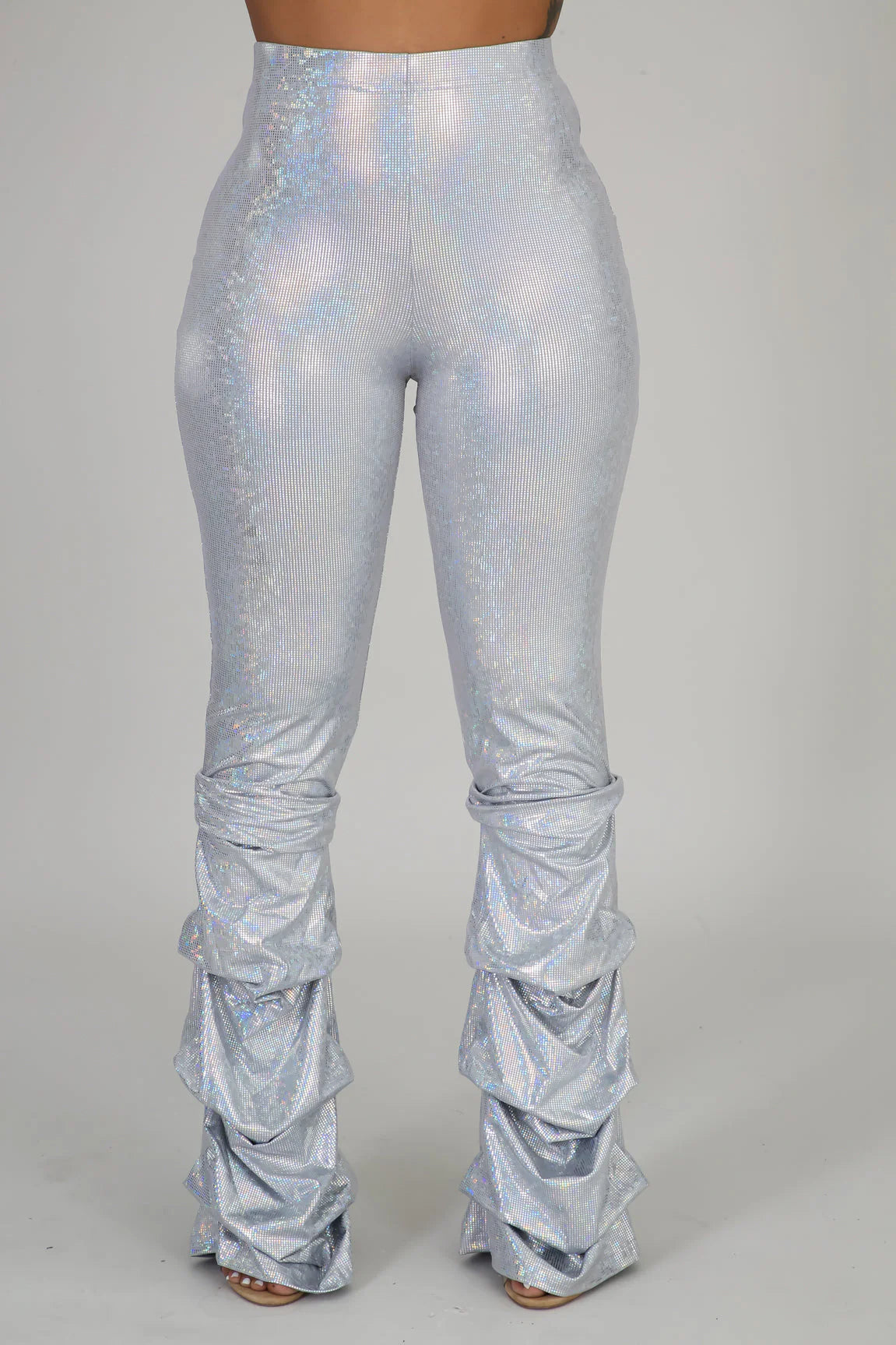 Feeling Disco Rushed Pant-SILVER