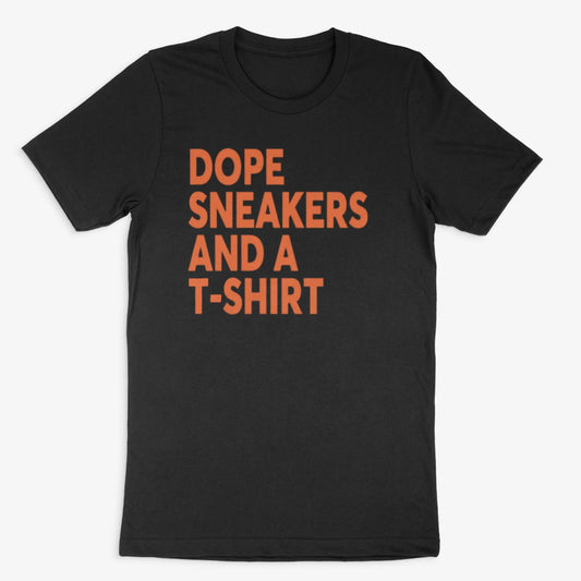 PLUS SIZE ''DOPE SNEAKERS AND A T-SHIRT" GRAPHIC