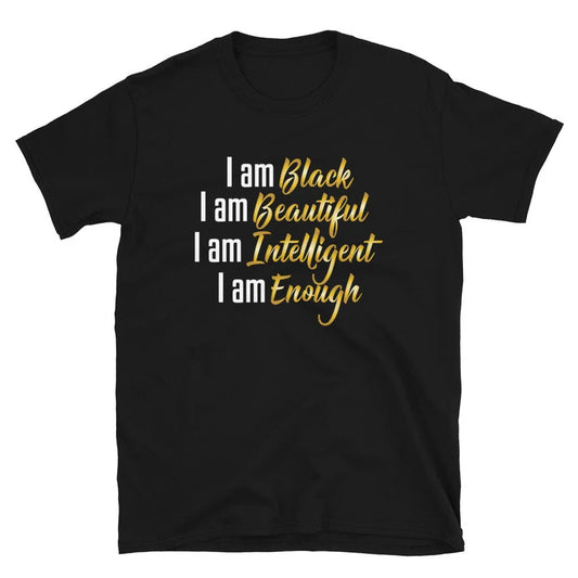 PLUS SIZE ''I AM " GRAPHIC TEE